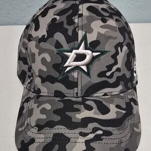 Camouflage Baseball Cap with Star LogoDallas Stars Military Unisex New Adjustabl